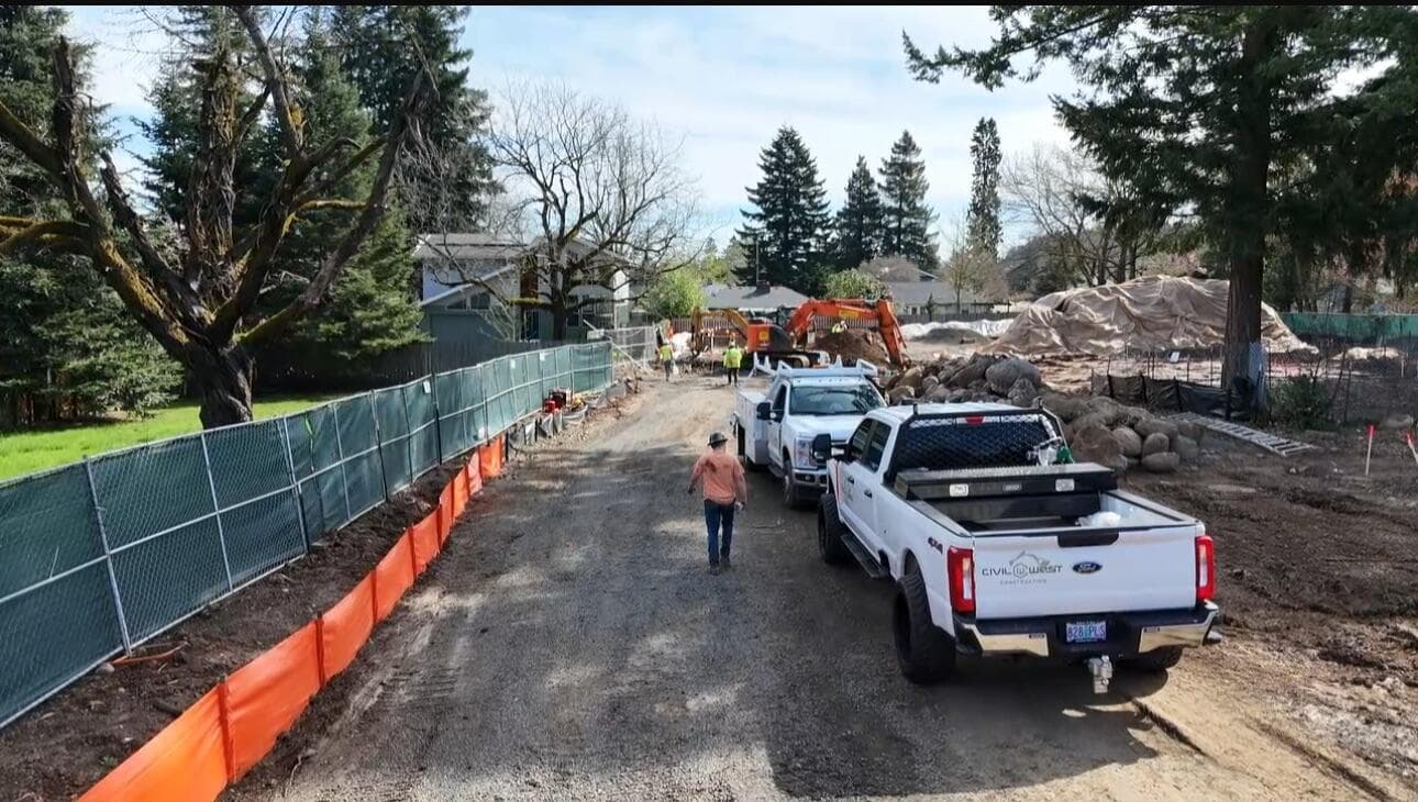 Construction progress